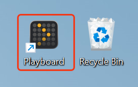 Playboard player on Windows.