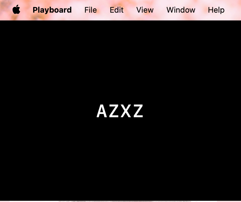Player app on device screen.